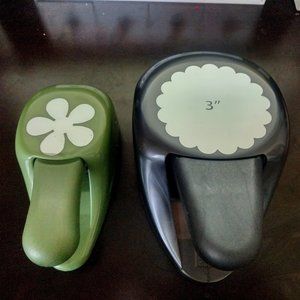 Paper Shapers Punches for Paper/Scrapbooking - Set of Two